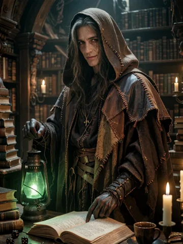 Portrait of The Keeper, Game Master Archivist
